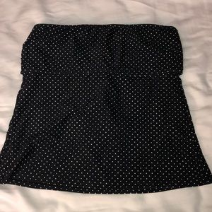 Cute polka dot swimsuit tankini top!